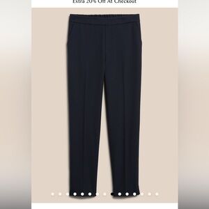 Banana Republic, Hayden Pant, Size 10 Black